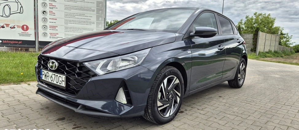 Hyundai i20 cena 66900 przebieg: 6700, rok produkcji 2022 z Września małe 106